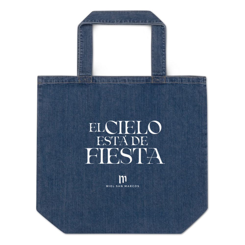 Tote bag orgánica - El cielo está de fiesta