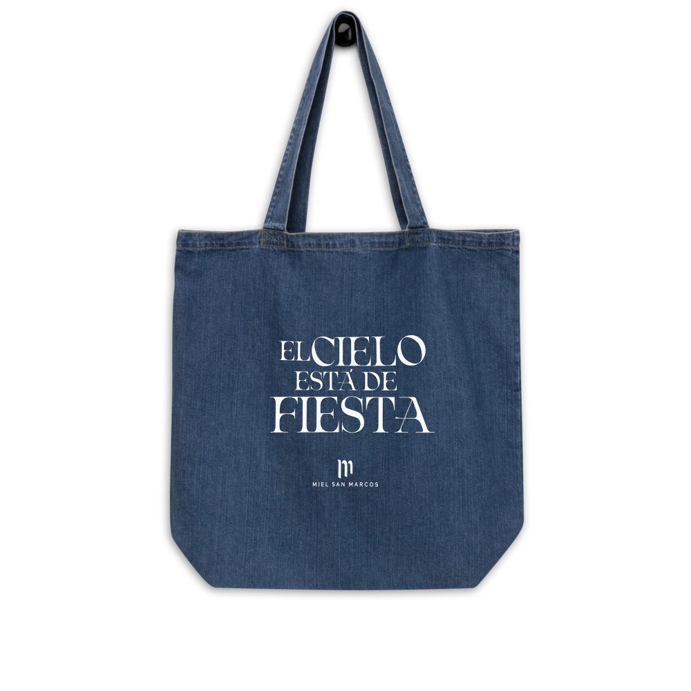 Tote bag orgánica - El cielo está de fiesta